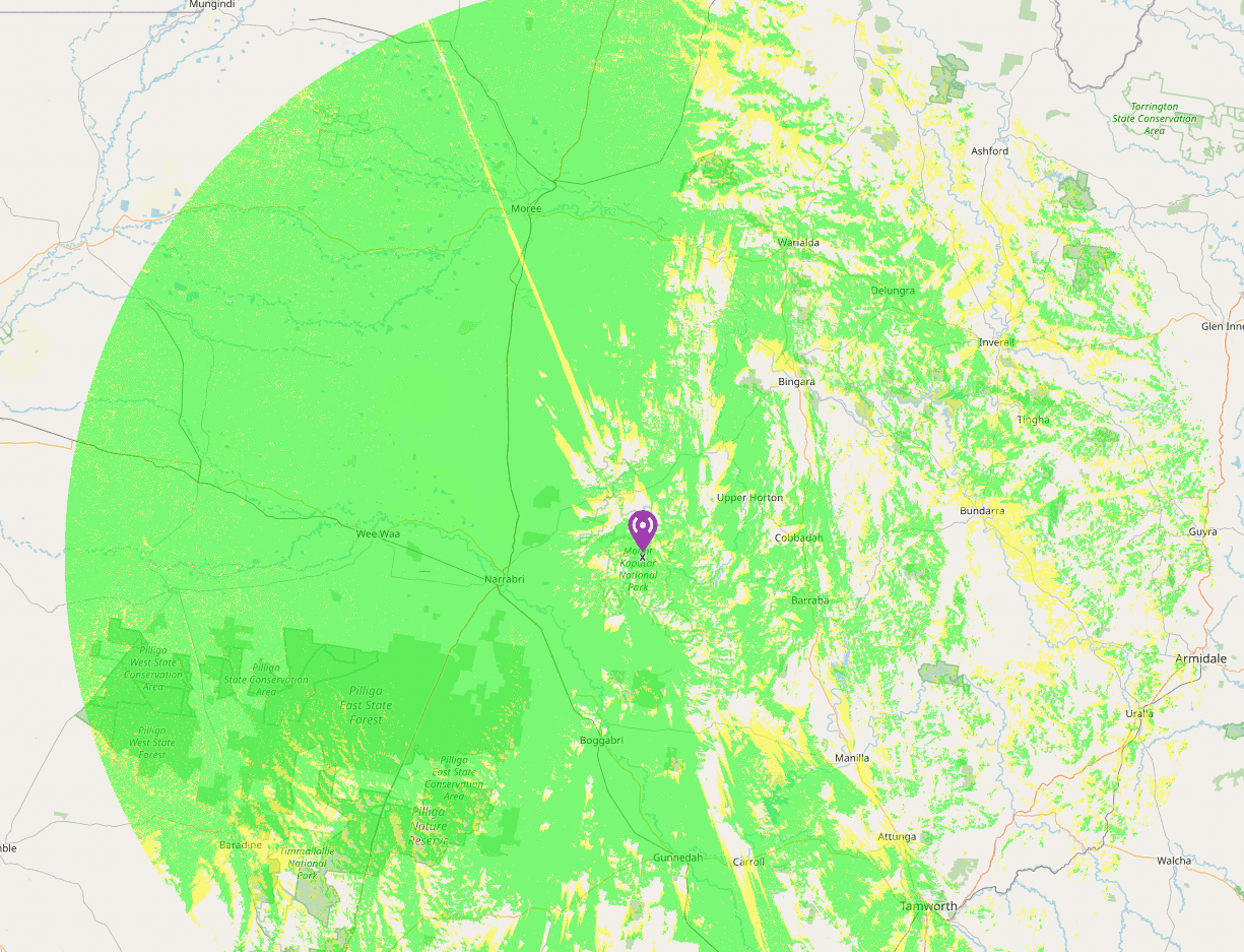 VK2RNW Coverage